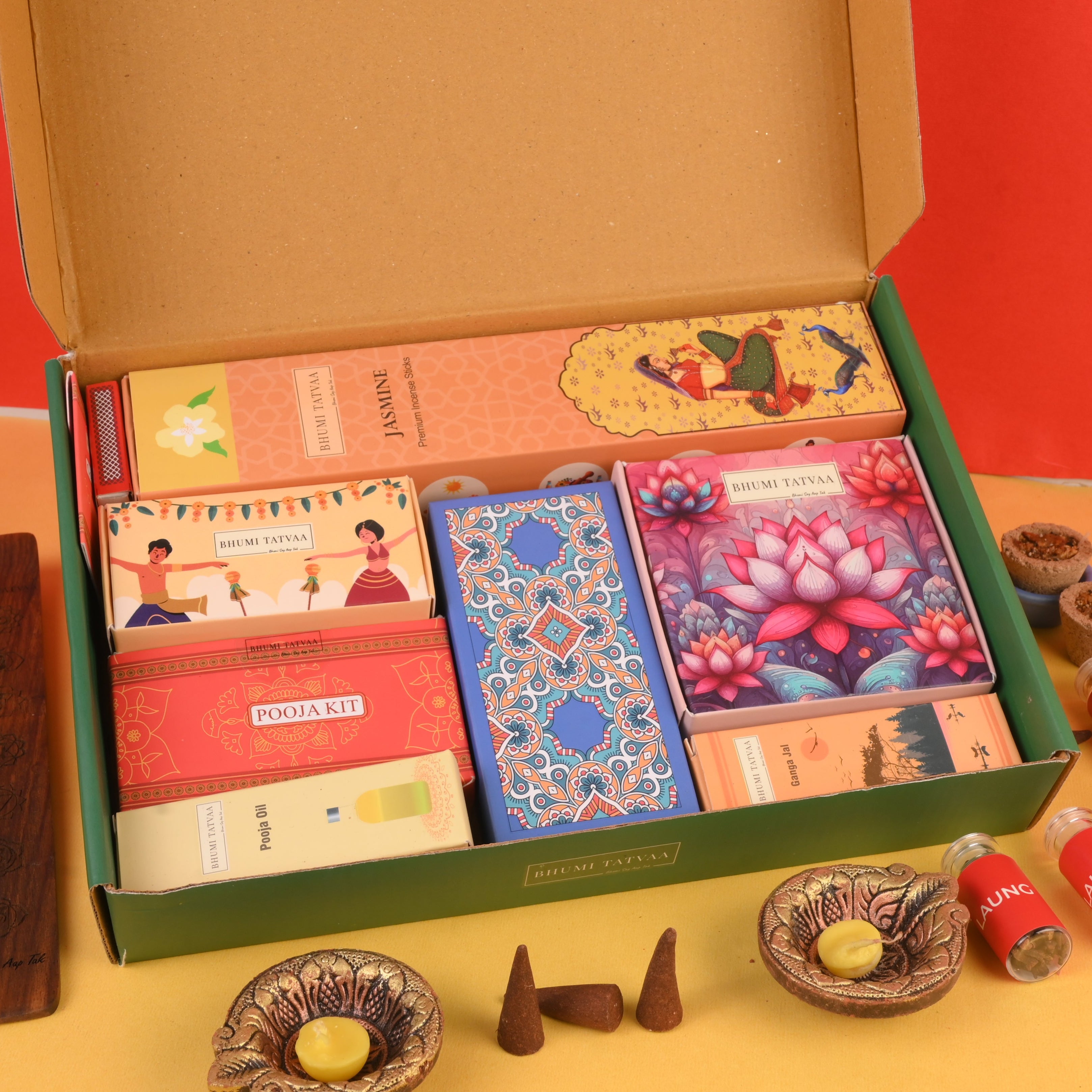 Virasat Box – Compact Pooja & Festival Essentials Set - VIII